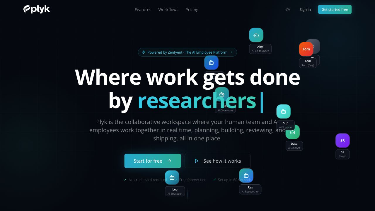 PLYK website preview