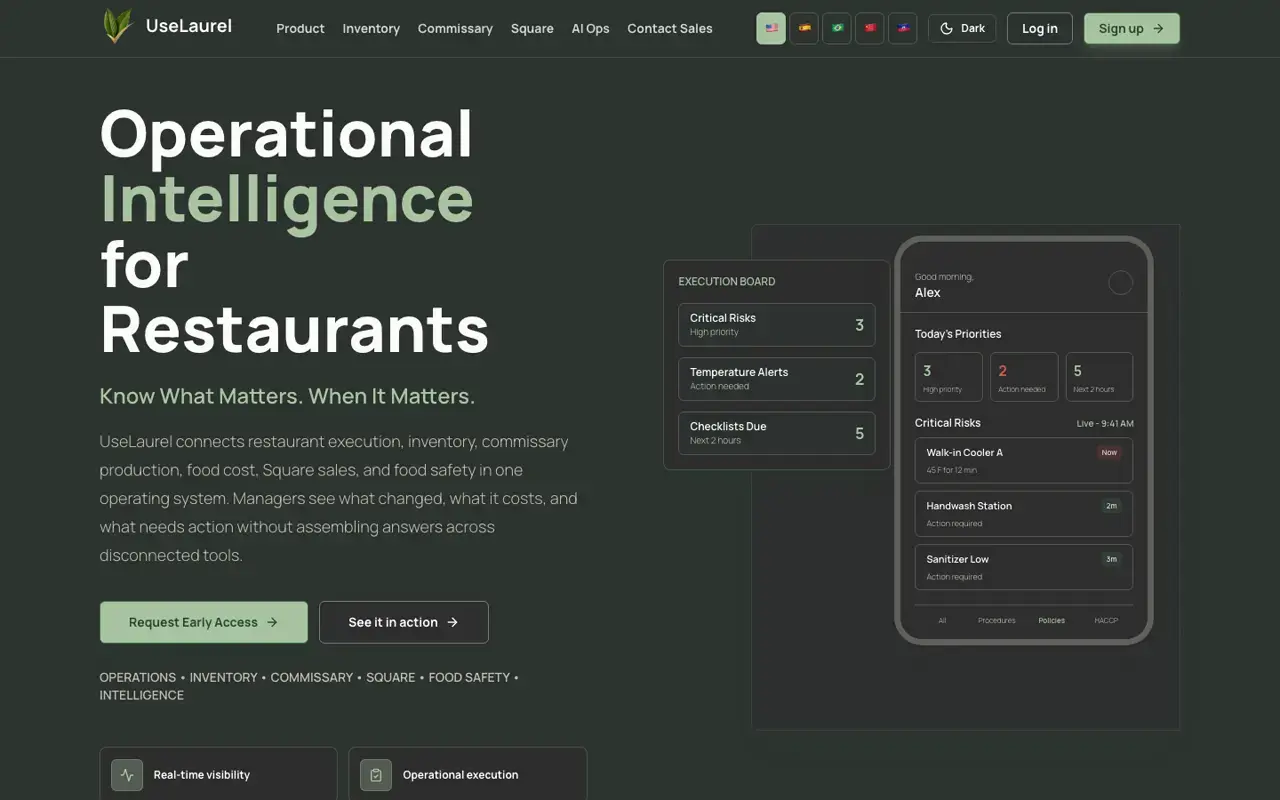 USELAUREL website preview