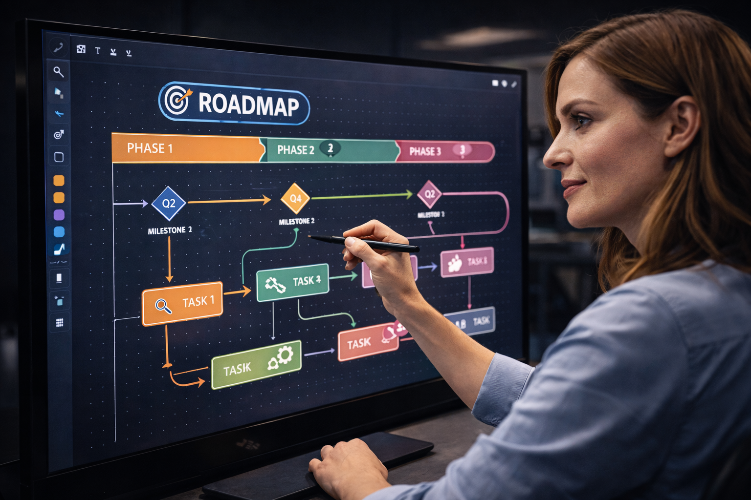 Roadmap graphic for 2026 milestones and execution focus